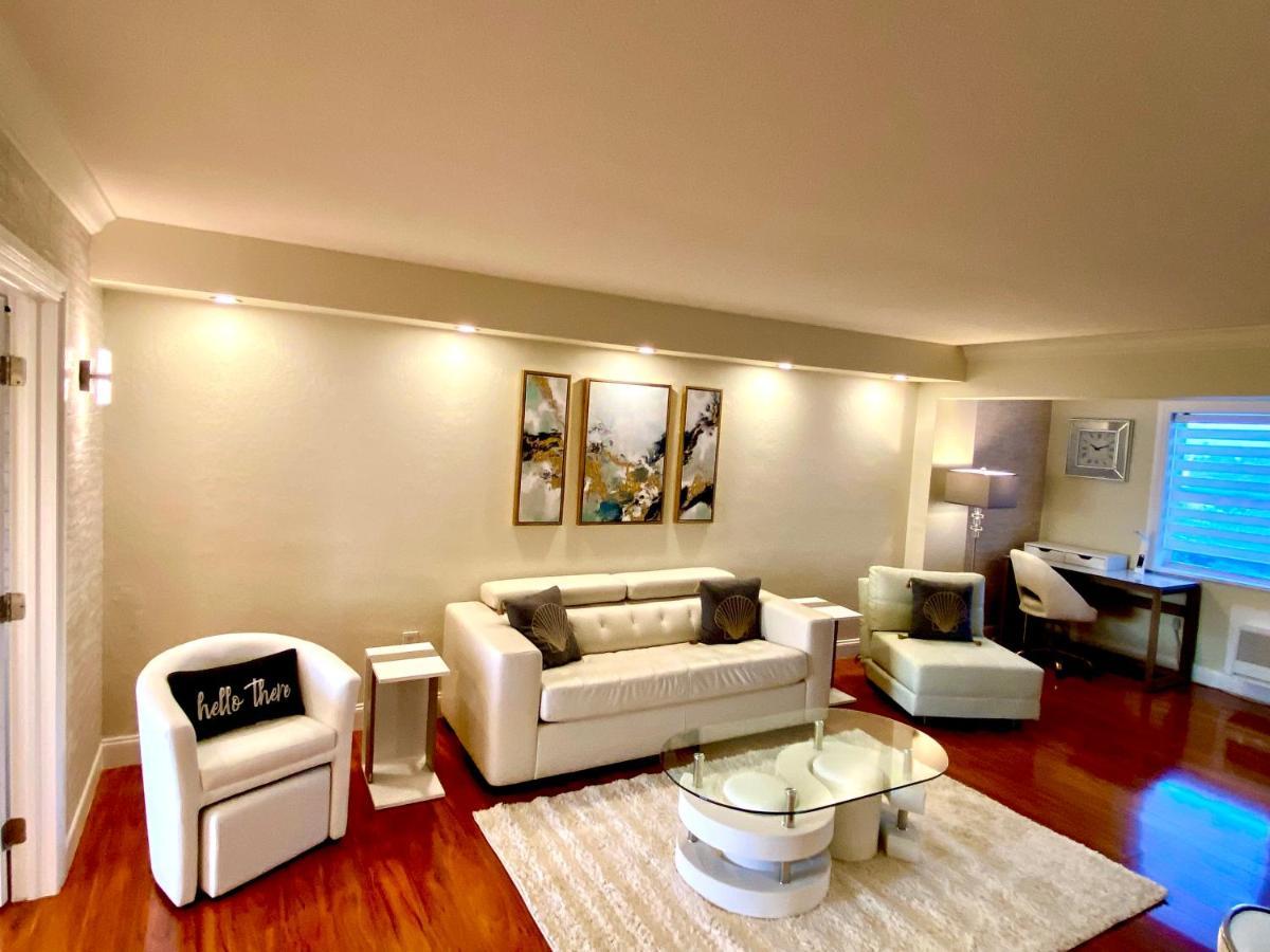 Deluxe Waterfront One Bedroom Apartment With Miami Skyline View, Free Parking 5 Mins Drive To Miami Beach Ngoại thất bức ảnh