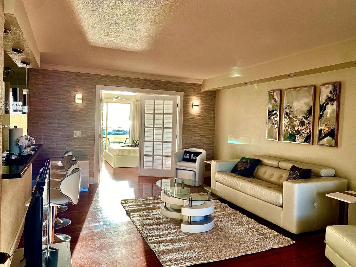 Deluxe Waterfront One Bedroom Apartment With Miami Skyline View, Free Parking 5 Mins Drive To Miami Beach Ngoại thất bức ảnh